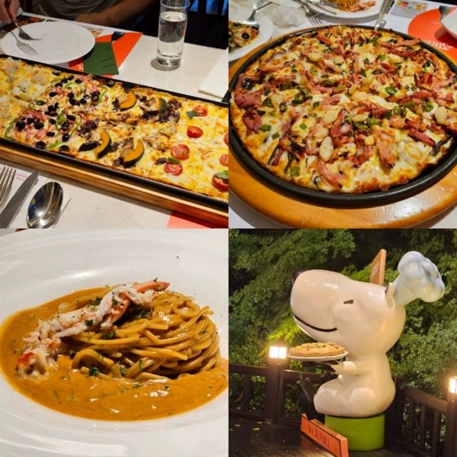 한국에서 가장 비싼 피자 🍕 한강뷰가 보이는 피자힐