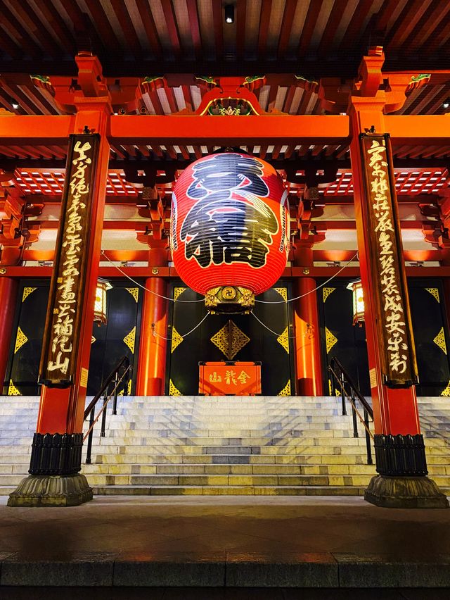 絶対行くべきライトアップ浅草寺