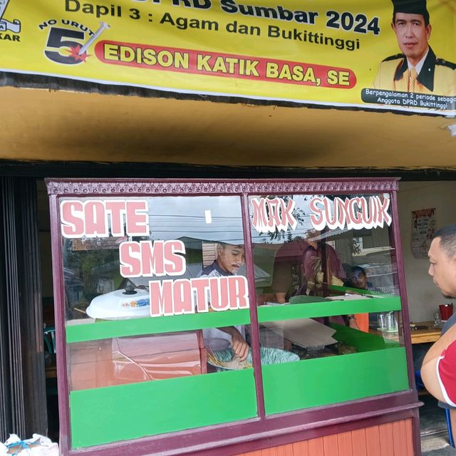The Best Sate in Bukittinggi 