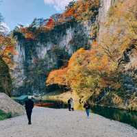 ล่องเรือในหุนเขาโบราณที่เมือง ภูมิภาค Tohoku