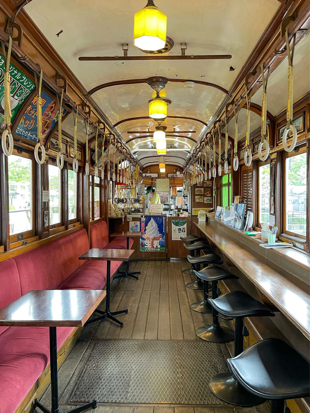 【京都】市電カフェで昭和へタイムスリップ
