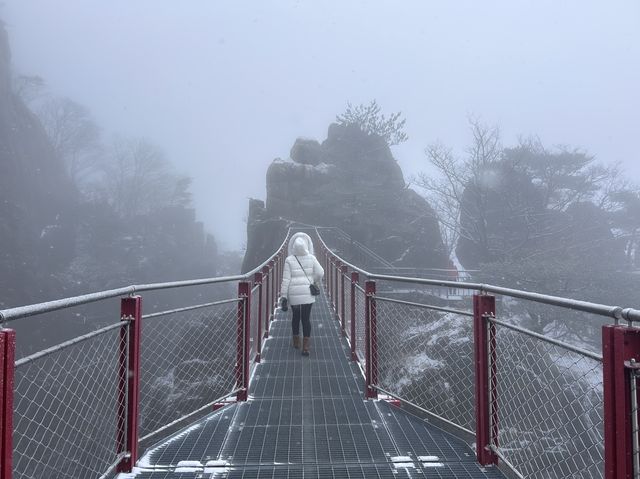 難得一遇的大芚山雪景💛