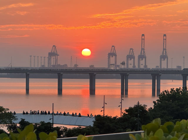 【深圳景點】歡樂港灣：日落美景，交通便利