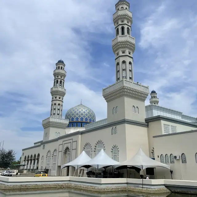 인스타명소 블루모스크, 막 찍어도 인생샷가능 ! : 코타키나발루 시티 이슬람사원