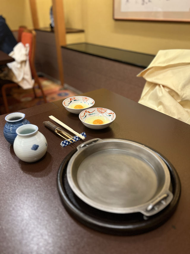 東京🇯🇵令人回味的和牛壽喜燒