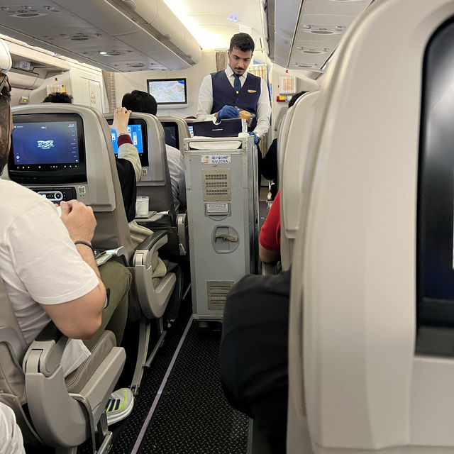 Saudi Airlines experience