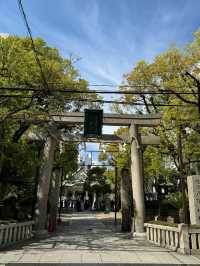 【大阪観光】大きな口の獅子殿が迫力満点の神社⛩