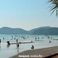 จุดชมวิวหาดเตยงาม วิวทะเลเห็นเกาะ สวยมาก #ชลบุรี