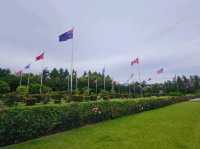The visit to UN Memorial Cemetery in Busan