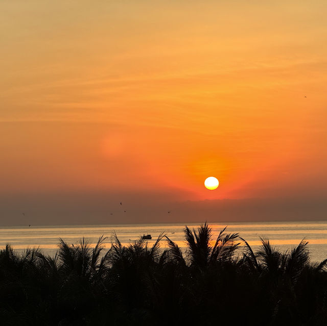 Beautiful Sunrise at Tuy Hoa - Phu Yen - Vietnam