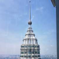 Be on top of KL at the top of Petronas Twin Towers