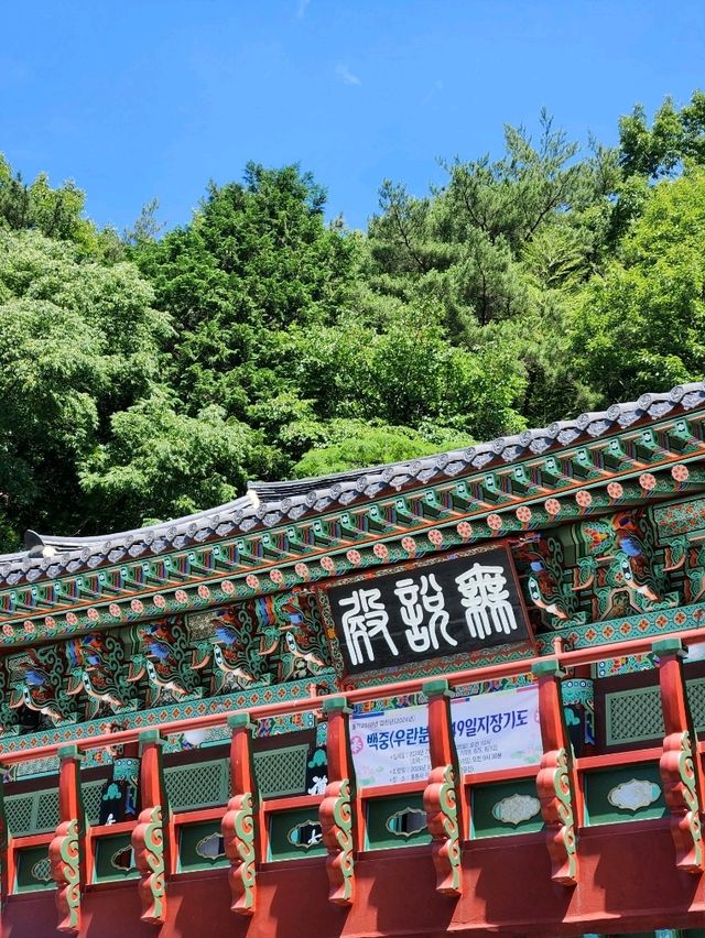 깊은 산속 작지만 운치있는 사찰, 양산 홍룡사