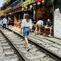 Train street Hanoi