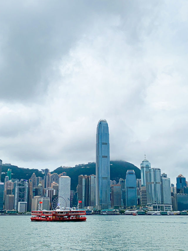 Stunning Hong Kong Skyline from Victoria Harbour