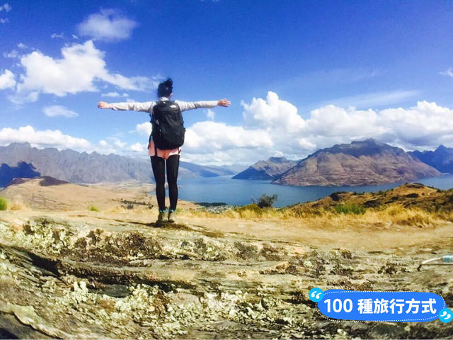 📍紐西蘭。皇后鎮｜絕佳觀景親子步道Queenstown Hill walking track 