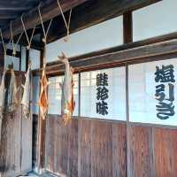 【千年鮭 きっかわ:新潟県村上市】塩引鮭の見学やお土産を買える場所🐟