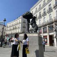 Madrid streets and square 