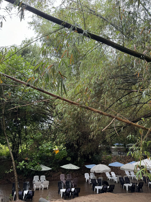 ที่พัก Glamping มี Cafe ริมลำธารซ่อนอยู่ที่บางแสน