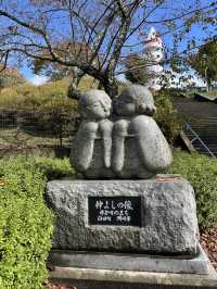 【佐久市】心躍る！宇宙船のような遊具がある広々公園🪐