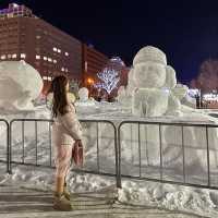 겨울 낭만의 절정, 삿포로 눈축제에서 만나는 눈의 예술❄️