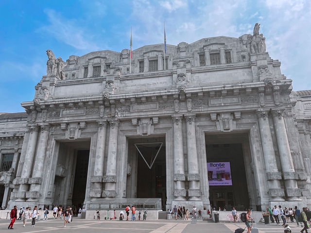 รีวิว สถานีรถไฟ 🚉 Milano Centrale 