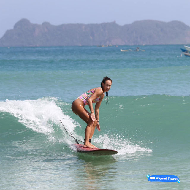 Caught My First Waves at Ari Surf School!