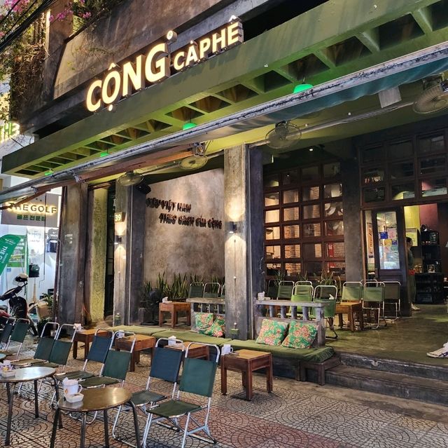 越南軍風咖啡廳☕️