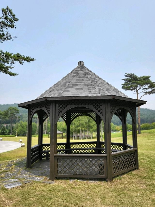 사계절 멋진풍경을 보여주는 평창 리조트
