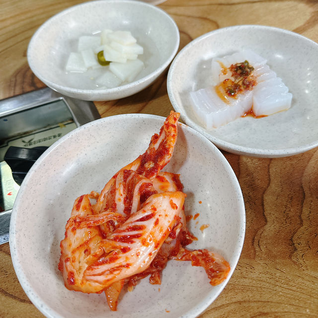 【韓国/ソウル】きのこ鍋+うどん+ポックンパが10,000ウォン⁉︎