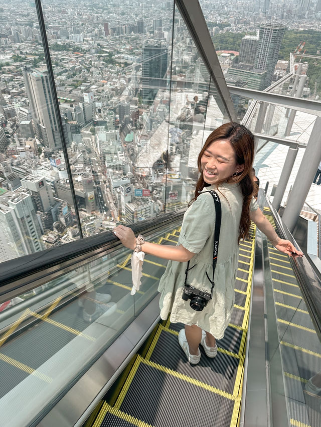 📍東京渋谷｜登上Shibuya Sky 拍網美照