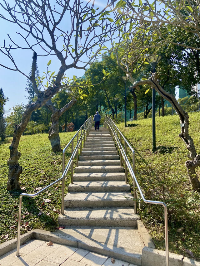 🧘🏻🛀讓人有種說不出寫意「元洲仔公園」🏞️🌸