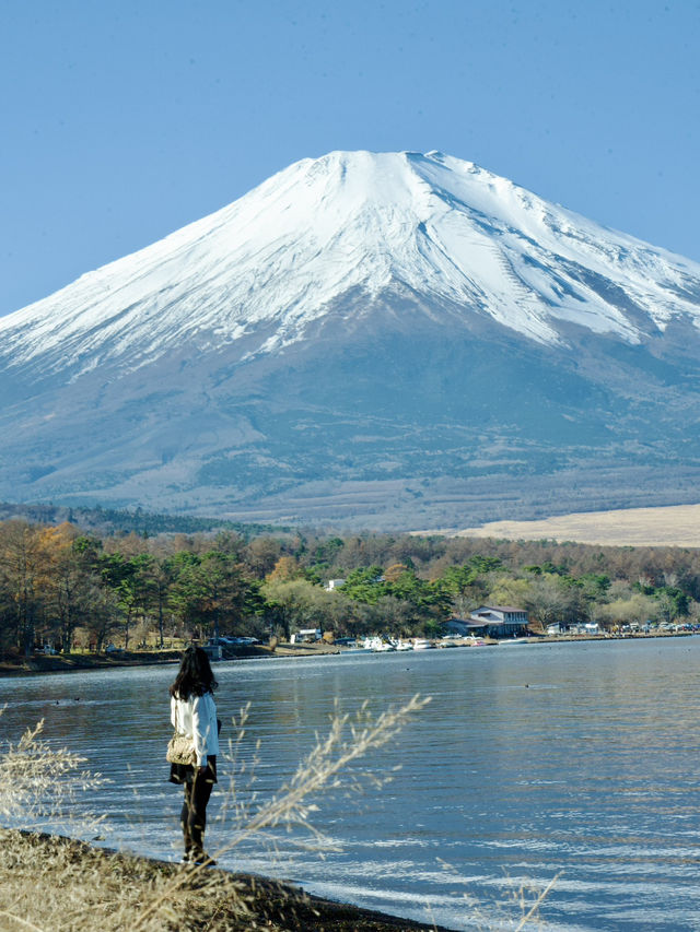 《山中湖》秋から冬の美しい景色に魅せられて