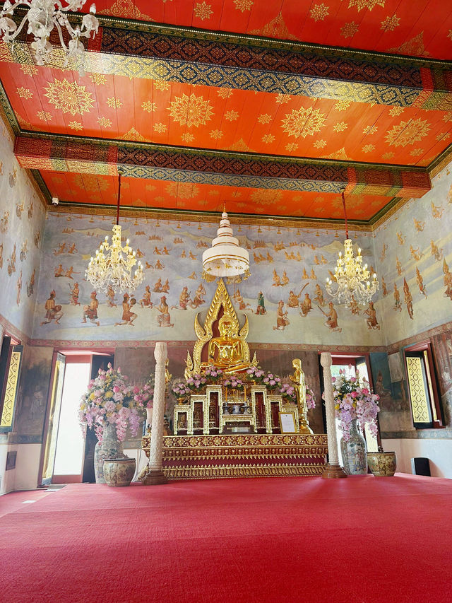 วัดสุวรรณดารามราชวรวิหาร วัดสวยในอยุธยา🌸