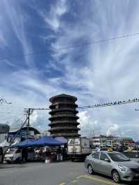 Famous Leaning Tower of Teluk Intan