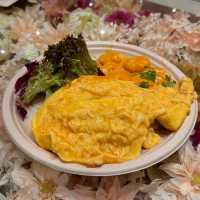 【少女心韓國餐 嫩滑蛋包飯盆栽甜品】
