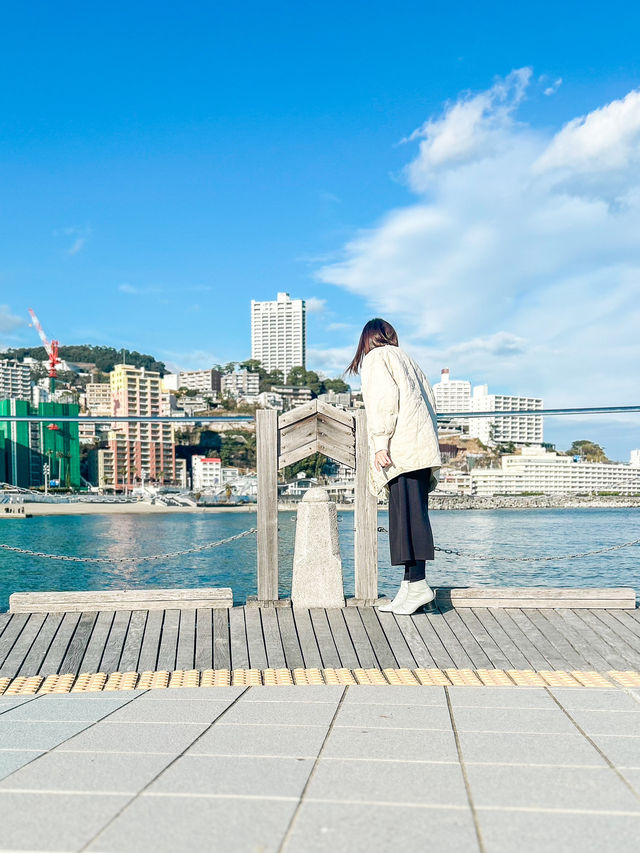 海沿いの散策が楽しめる開放的な公園！