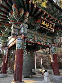 추운데도 절 마당을 스치는 바람 소리를 느낄수 있는 삼성산 보장사🇰🇷