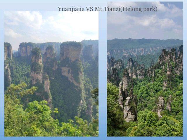 Yangjiajie and Heling park