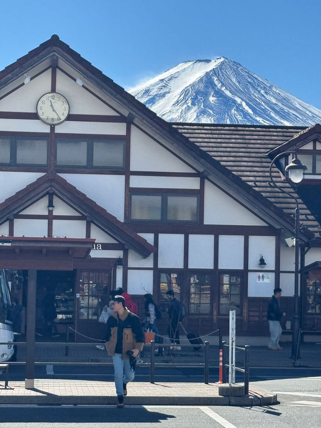 แพลนจุดถ่ายรูป kawaguchiko station 