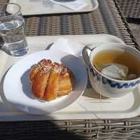 busy cafe with superb treats