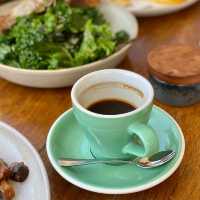beautiful cafe with vest service