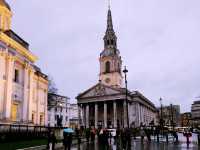 🌧️ 雨中漫步特拉法加廣場（Trafalgar Square）——倫敦的藝術與歷史交匯點