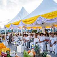 พิธีบวงสรวงท้าวเทพกระษัตรี ท้าวศรีสุนทร