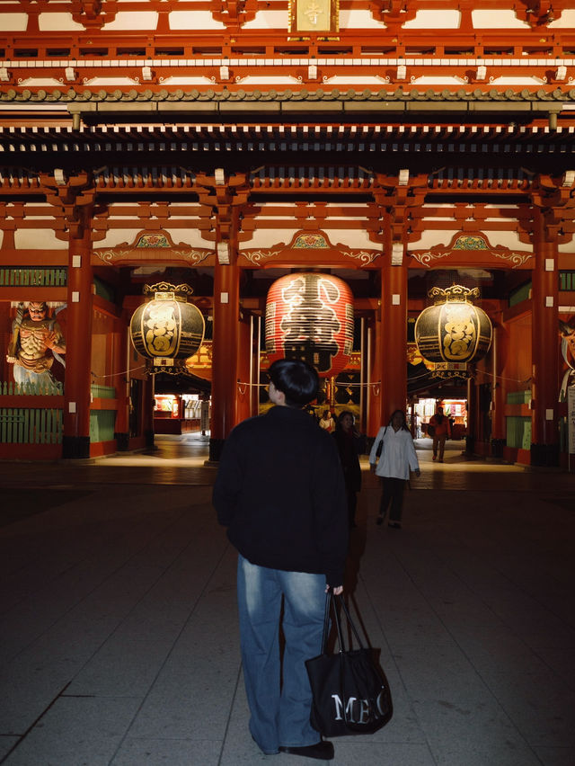 Sensoji Temple วัดโคมแดงสุดฮอต เช็คอินอาซากุสะ
