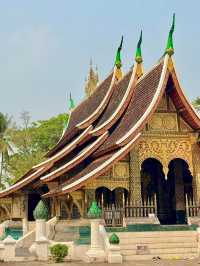 วัดเชียงทอง หลวงพระบาง ลาว 🤍🧡