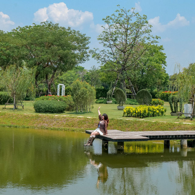 🌳☕️ คาเฟ่ไม้สไตล์โรงนาโมเดิร์น The Barnery สระบุรี