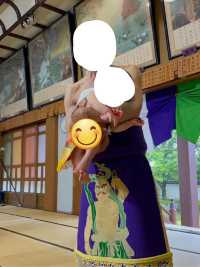 【日本🇯🇵】熊本　蓮華院　赤ちゃん土俵入り