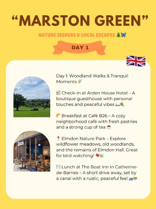 Marathon Green- itinerary 