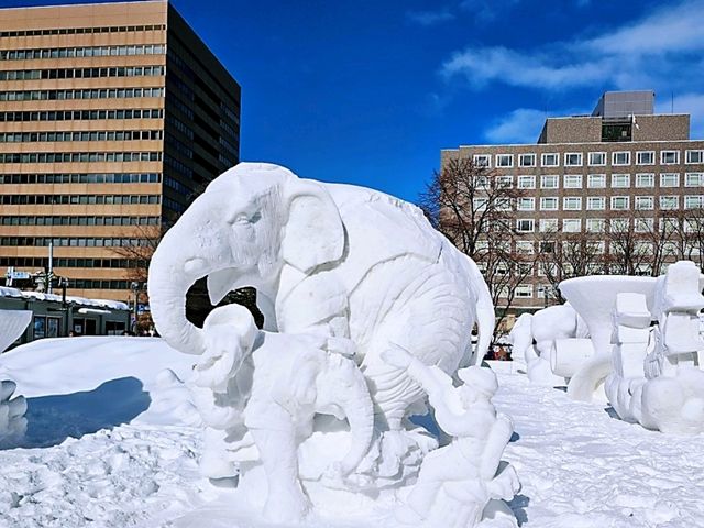 Sapporo Snow Festival: A Magical City of Snow and Lights in February!