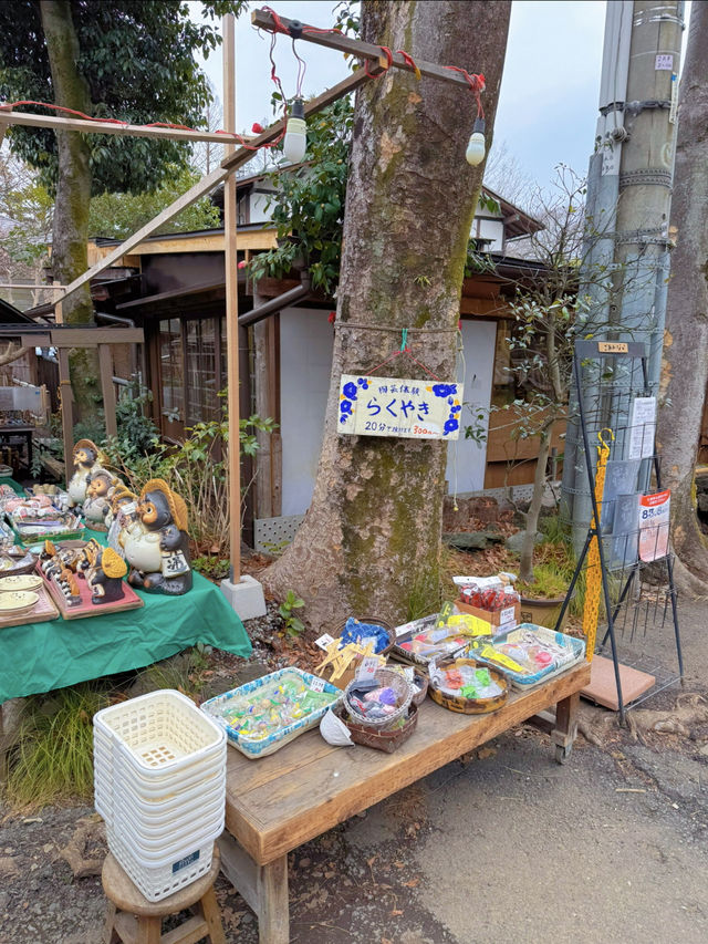 自分だけのお皿が作れる🍽デートにも友達同士にもおすすめならくやき体験☺️🤍【東京・深大寺】